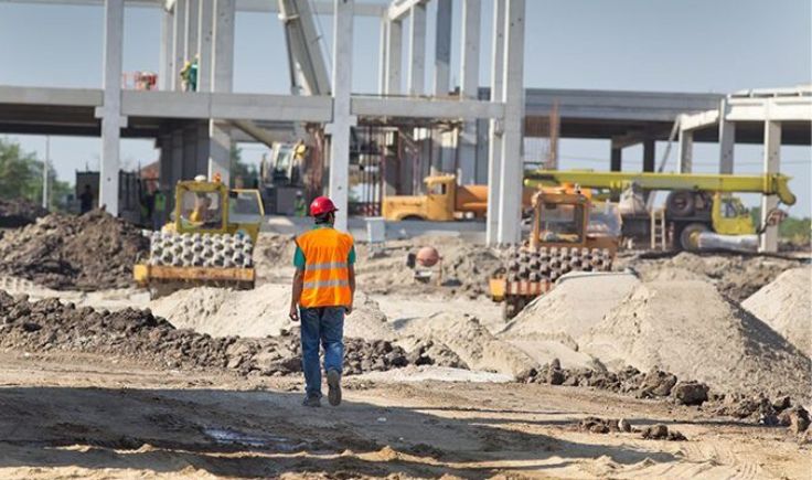 canteiro de obras